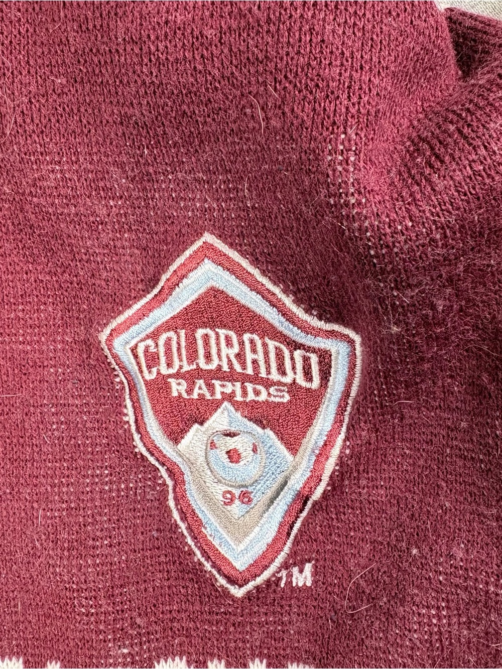 Adidas Colorado Rapids Scarf Burgundy Season Ticket Member MLS Soccer Official - Picture 2 of 5